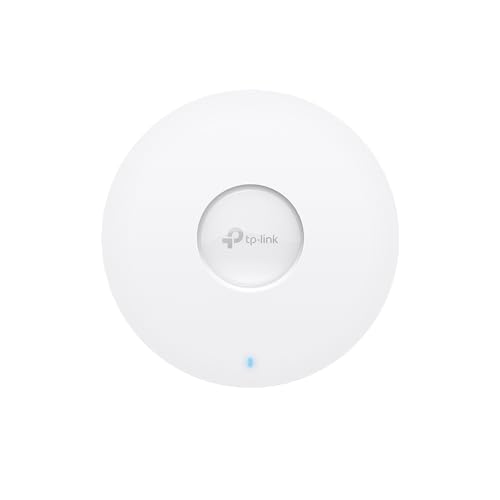 TP-Link EAP650 AX3000 Gigabit Dualband WiFi 6 WLAN Access Point (Omada SDN, zentrales Management, 1 Gigabit Port, nahtloses WLAN-Roaming, PoE/DC angetriebene) weiß