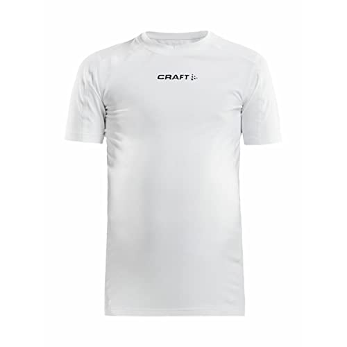 Craft PRO Control Compression Tee Junior, Farbe:White, Größe:122