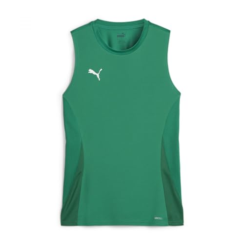 PUMA Unisex Teamgoal Ärmelloses Trikot Für Damen T-Shirt, Sport Green-puma White-Power Green, M EU