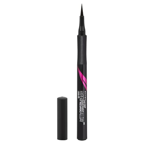 Maybelline New York Eyeliner, Hyper Precise Allday Liner, Wisch- und wasserfest, Nr. 700 Black