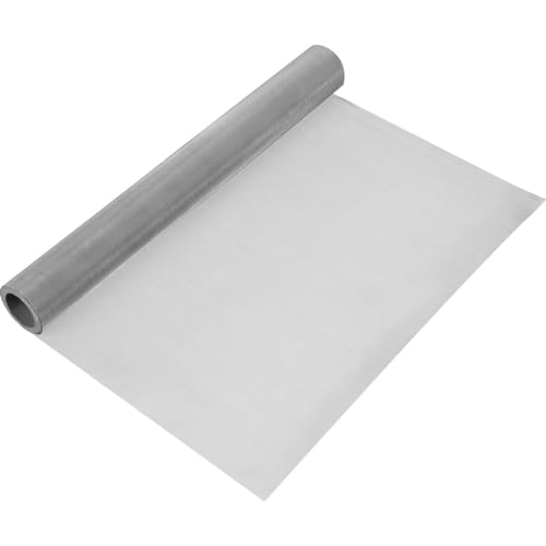 JWOO Drahtgeflecht for Luftfilter, Drahtgeflechtschutz, 50 x 100 Rollen, Blechfiltergewebe (Color : 12 Mesh 1.8mm Hole, Size : 50cm x 100cm)