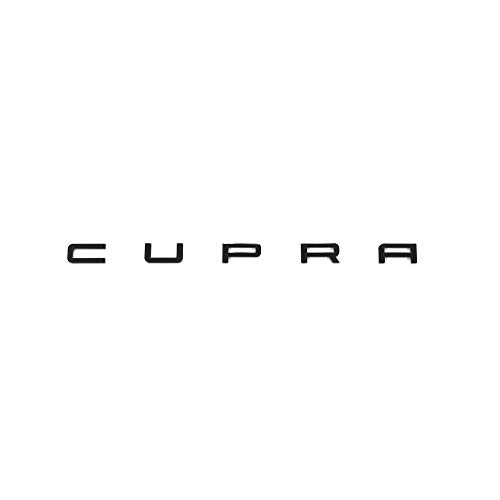 Seat 5FA853687A041 Schriftzug CUPRA Logo Tuning Emblem, schwarz glänzend