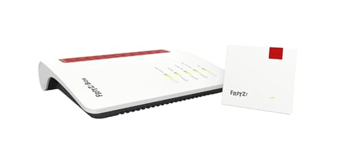 AVM FRITZ!Mesh Set: FRITZ!Box 7530 AX (Wi-Fi 6 Router mit 1.800 MBit/s + 600 MBit/s) und FRITZ!Repeater 1200 AX (Wi-Fi 6 Repeater mit 2.400 Mbit/s + 600 Mbit/s, deutschsprachige Version)