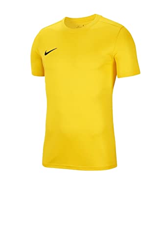 Nike Unisex Kinder Dri-fit Park 7 T Shirt, Tour Yellow/Black, M EU