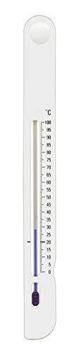 TFA Dostmann Analoges Joghurtthermometer, praktische Küchenhelfer, hohe Genauigkeit, Joghurtherstellung,L 21 x B 7 x H 200 mm