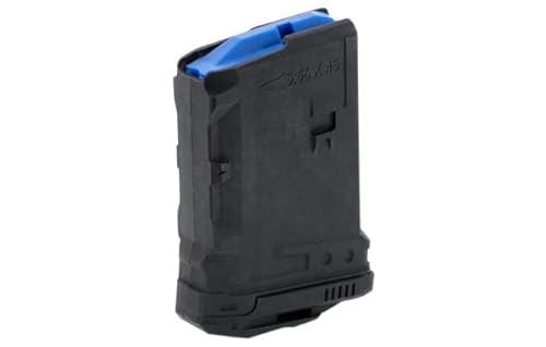 UTG Unisex – Erwachsene AR15 10 Round Polymer Magazine, 223/5.56, schwarz, Schuss