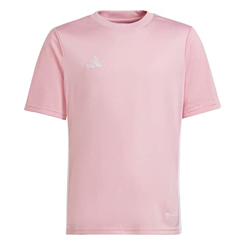 Adidas Unisex Kids Jersey (Short Sleeve) Tabela 23 Jersey, Light Pink/White, IA9154, 152