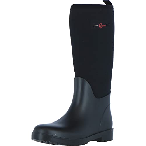 Covalliero Kerbl 32207 Stiefel NeoLite, Gummistiefel Stallstiefel Wärmeisoliert, Schwarz, 38