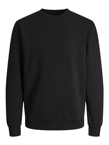 Jack & Jones Jungen Jjebradley Crew Noos Jnr Sweatshirt, Schwarz, 176 EU