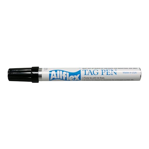 Allflex Ear Tag Marking Pen Broad Fine Flex Fade Resistant Livestock Care Black