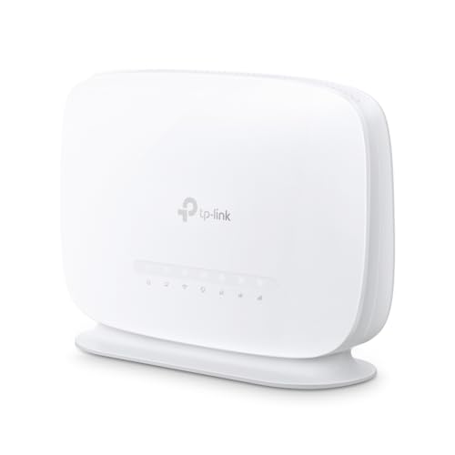 TP-Link Archer MR505 LTE Router, 4G+ Router unterstützt SIM Karten, 4G+ Cat6 bis zu 300Mbps, WLAN Dual-Band AC1200, Gigabit-LAN/WAN-Anschlüsse, Plug and Play, bis zu 64 Geräte, Gast-Netzwerk