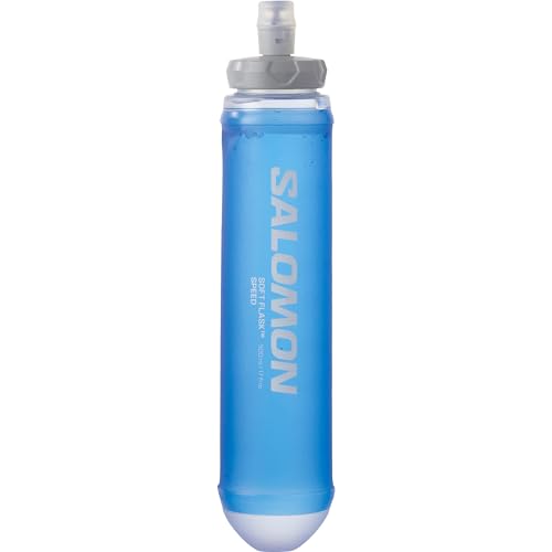 Salomon Soft Flask 500ml/17oz Speed 42 Unisex Hydrationszubehör, Superschnelle Anwendung, Komfort, Ventil mit hoher Durchflussrate, Blau