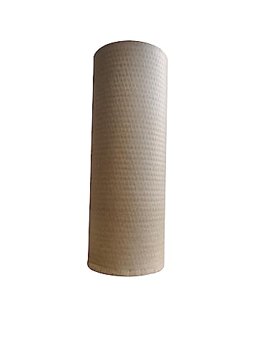 Qiangxing Honeycomb Verpackungspapier Rolle Umweltfreundliche Alternative zu Blase Wrap für Umzug Haus, Verpackung Erdnüsse, Versand Breakables-Verpackungspapier Rolle (38cm x 122m (nur Papier))