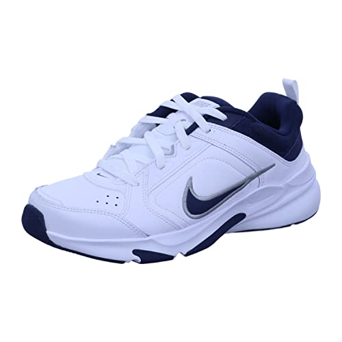 Nike Herren Defy All Day Training Shoe, White Midnight Navy MTLC Silver, 43 EU