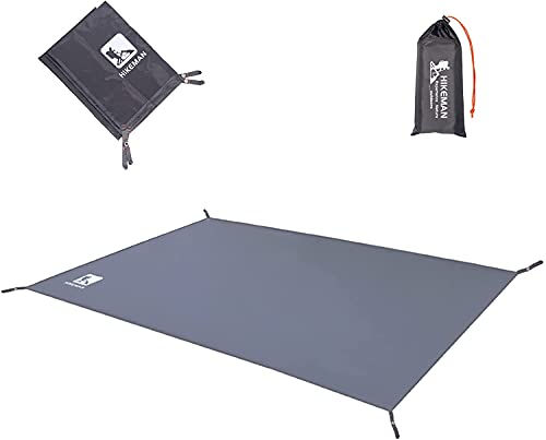 HIKEMAN Zeltplane Mehrzweck Campingzelt Plane - Wasserdichtes Zeltunterlage,Camping Zelt Tarp, Markisenteppich Mehrere Größen für Camping Wanderpicknick(240 * 210cm)