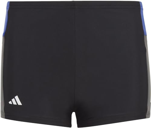 ADIDAS HR7473 CB 3S Boxer Swimsuit Boy's Black/White 1314