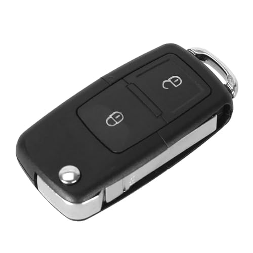 2 Tasten Remote Flip Folding Autoschlüsselschale für VW MK4 Bora Golf 4 5 6 Passat Polo Bora Touran