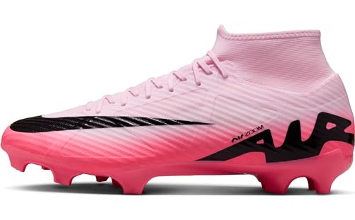 Nike Herren Zoom Superfly 9 Academy Fg/Mg Fussballschuh, Pink Foam/Black, 42 EU