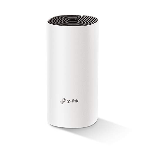 TP-Link Deco M4 Mesh WLAN Set (1er Pack), AC1200 Dual Band Router & Repeater, 2x Gigabit Ports, Zusatzeinheit, empfohlen für Häuser mit 1-2 Schlafzimmern, Umfassender Jugendschutz