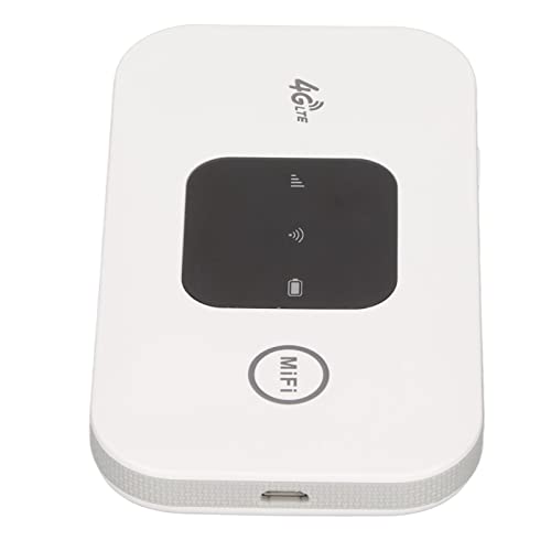 4G LTE Mobiler Hotspot Router, Mobiler WLAN Hotspot, Drahtlose Internet Router Geräte mit SIM Kartensteckplatz, 150 Mbit/s, Tragbarer Hotspot für Reisen zu Hause