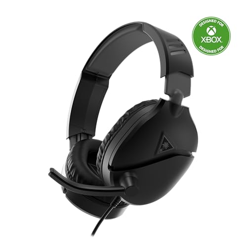 Turtle Beach Recon 70 Schwarz Xbox Universell Einsetzbares Gaming-Headset for Xbox Series X|S, Xbox One, PS5, PS4, Nintendo Switch, PC and Mobile