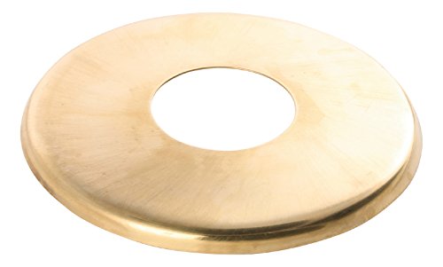 Sanitop-Wingenroth Hahnrosette | 22 mm oder Typ 1/2 '' | Außendurchmesser 61 mm | Höhe 5 mm | Wand-Rosette zur Abdeckung von unschönen Stellen | Abdeckrosette aus Messing poliert | 19209 5