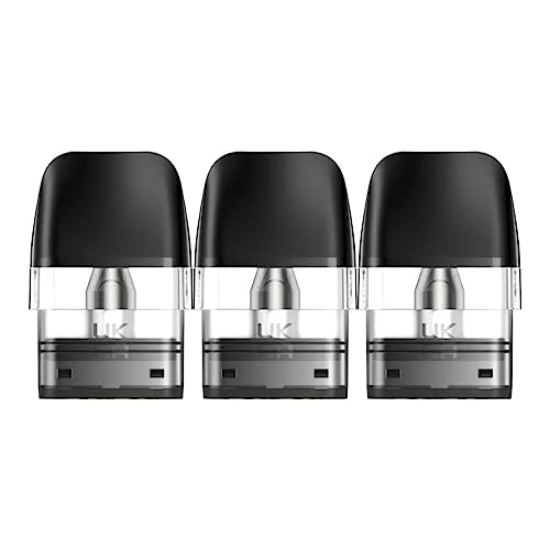 GeekVape Q Pod 2,0ml Ersatzpods 3er Pack Widerstand 0,8Ohm, Schwarz