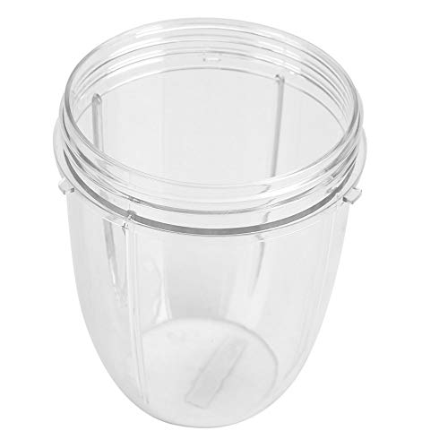 Samfox Juicer Cup, 18/24/32 OZ Clear Cups Juicer Cup Parts Ersatztasse, kompatibel mit NutriBullet Nutri 900 W (400 ml)