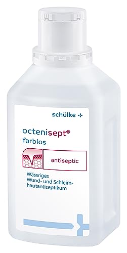 octenisept - wässriges Wund- und Schleimhautantiseptikum mit guter Verträglichkeit, schmerzfreier Anwendung und schneller Wirkung, 500 ml Lösung