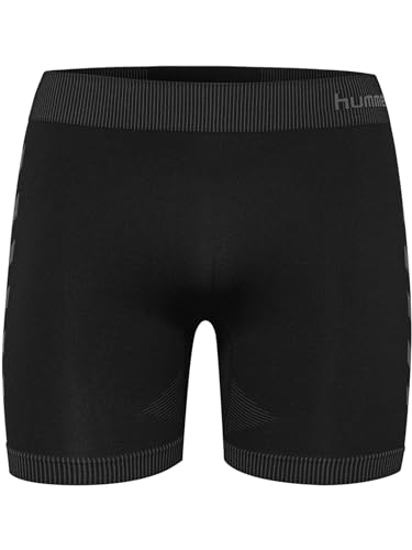 hummel Herren First Seamless Short Tights, Schwarz, M-L