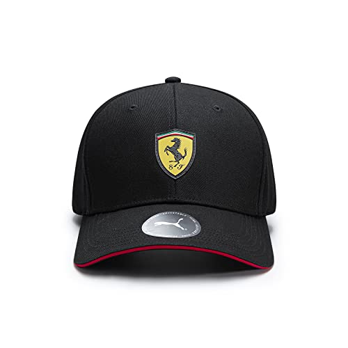 PUMA Scuderia Ferrari - Klassische Kappe - Schwarz - Unisex - Größe: Einheitsgröße