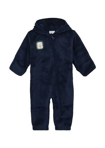 s.Oliver Junior Jungen Overall aus Teddyplüsch BLUE 92