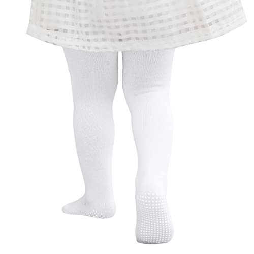 Durio Strumpfhose Baby Baumwolle Kinderstrumpfhose Mit Stopper Anti-Rutsch Warme Strümpfe Leggings