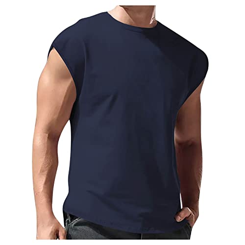 Schwarze Tanktops Herren Weisses Hemd Männer Sommerweste Herren Tanktop Herren Gym Armelloses T Shirt Männer 5XL Tshirt Herren Unterhemd Herren Weiss 5Er Pack Tshirt Weiß Blau XL