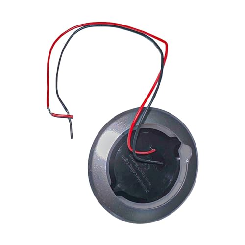 Dimmbare LED-Deckenkuppel-Dachleuchte for Wohnmobil-Anhänger, Boot, Innen-Down-Lampe, 9–30 V, wasserdicht, Wohnmobil-Lampe, Wohnwagen-Zubehör Zubehör für Wohnmobilteile ( Color : Noir , Size : 1 UK )