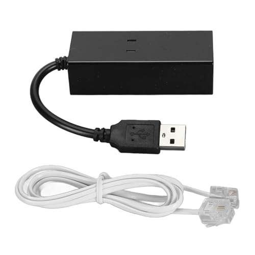 Externes USB-56K-DFÜ-Faxdatenmodem mit schneller Konnektivität und Multi-OS-Unterstützung für Glasscheiben und Linux – ideal für effizienten Internetzugang und Faxübertragung