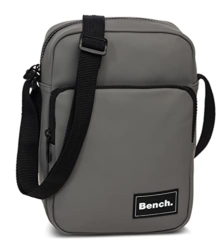 Bench Hydro Damen und Herren Bag Umhängetasche Tasche Handtasche Schultertasche Crossbody-Tasche, dunkelgrau, 24 x 17 x 9 cm