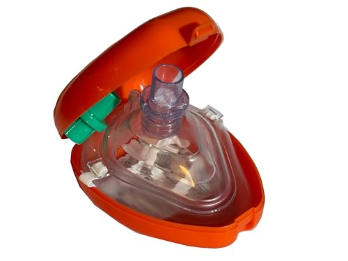 Pro-Breathe Taschenbeatmungsmaske für Ersthelfer CPR Mask Taschenmaske Beatmungshilfe