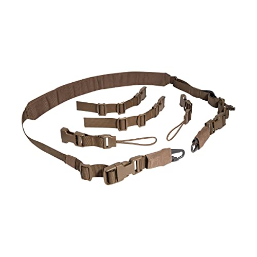 Tasmanian Tiger TT Multipurpose Sling MKII - gepolsterter Trage-Riemen mit Steck-Schließe und variablen Enden für Kamera, Taktische Ausrüstung oder als Waffen-Gurt, Coyote Brown