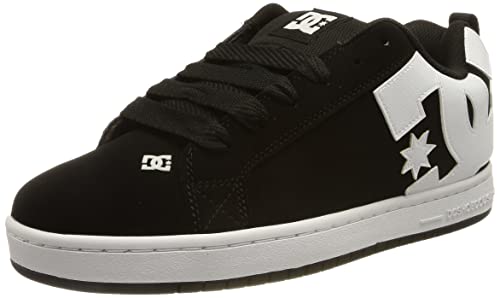 DC Shoes Herren Court Graffik Low-Top Sneaker, Schwarz (Black 001), 42 EU