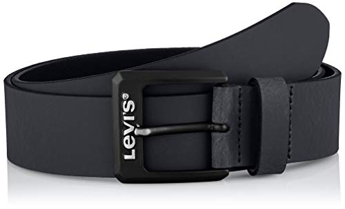 Levi's Herren Contrast Levis Belt Gürtel, Regular Black, 75