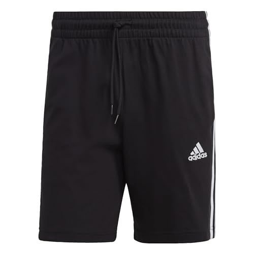 adidas Herren Shorts (1/2) M 3S Sj 7 SHO, Black/White, IC9378, 3XL