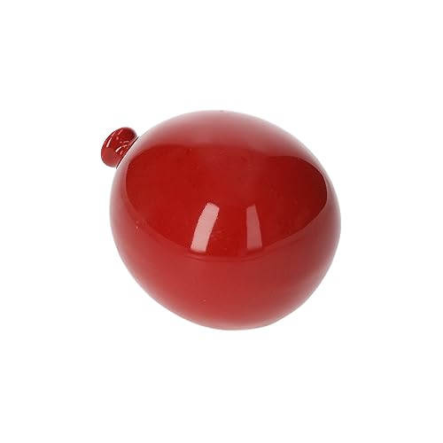 Keyhomestore - Wandkultur in Form eines roten Ballons, aus Keramik, 100 % Made in Italy. Mittlere Größe, ideal als Einrichtungszubehör für Schlafzimmer und Wohnzimmer.