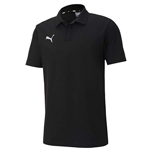 PUMA Herren teamGOAL 23 Casuals Polo Poloshirt, Black, M