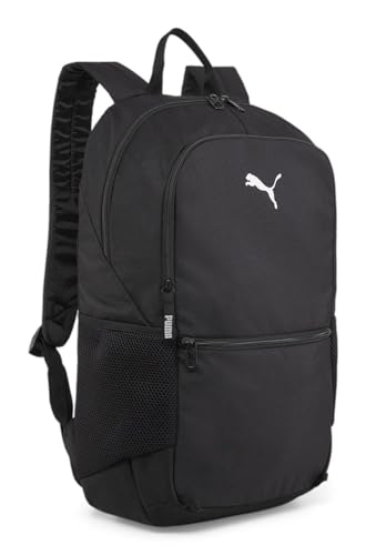 PUMA teamGOAL Backpack with ball net, Unisex-Erwachsene Rucksack, PUMA Black, OSFA -