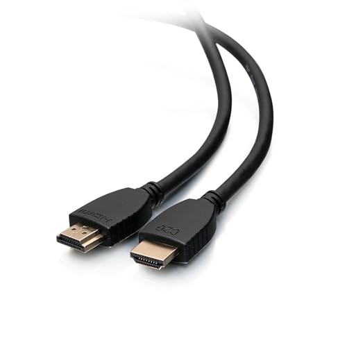 C2G 1.2m High Speed HDMI Cable with Ethernet - 4K 60Hz Compatible with Xbox One, Xbox Series S, Blu-ray, DVD, PS4, PS5, Smart TV, Soundbar and Monitors