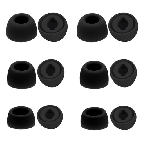 Ohrstöpsel für Samsung Galaxy Buds 2 Pro - Ohrpolster Replacement, Silikonmaterial Ear Buds Zubehör, Ersatz-Ohrhörerspitzen Earplugs, Schallisolierendes Design, Mit PP-Aufbewahrungsbox (S/M/L Größe)