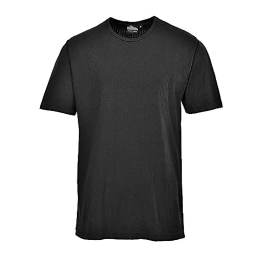 Thermal T-Shirt S/S, colorBlack talla 3 XL