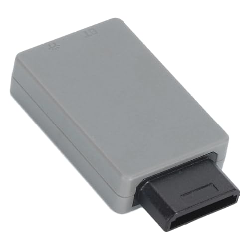 Wireless-Controller-Adapter für SEGA Saturn-Konsole, Stabile Verbindung, Schnelle Reaktion, Geringe Verzögerung, Wireless-Adapter für Bluetooth-Controller (Gray)