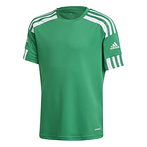 adidas Unisex Kinder Squad 21 Jsy Y T-Shirt, team green/white, 152